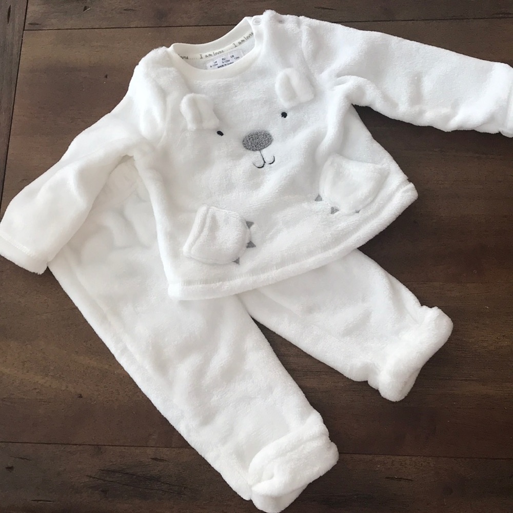 NWOT F&F Baby Polar Bear Set
